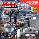 Lava Jato de Alta Pressão Portátil Vapmax Com 4 Baterias 96v + BRINDE: Kit Toalhas de Microfibra - COMPRE 1 LEVE 2