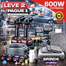 Lava Jato de Alta Pressão Portátil Vapmax Com 4 Baterias 96v + BRINDE: Kit Toalhas de Microfibra - COMPRE 1 LEVE 2